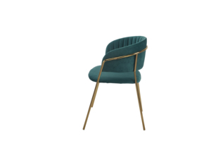 Meuble <span class=keywords><strong>de</strong></span> salle à manger avec pieds dorés en velours, <span class=keywords><strong>chaise</strong></span> <span class=keywords><strong>de</strong></span> table moderne et en marbre, nouveau modèle, - Product Image 5