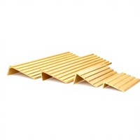 Profilé de bordure de carrelage en alliage de cuivre en L Yinghua, antidérapant, pour nez de marche, solution durable pour projets complets, pliable