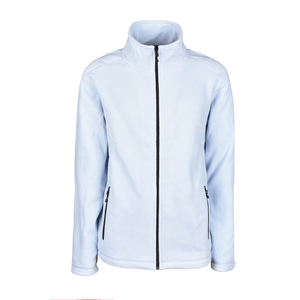 Hombre logotipo bordado personalizado luz azul micro polar de lana chaqueta - Product Image 1