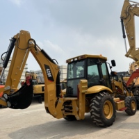 Chargeuse-pelleteuse d'occasion CAT 420F d'origine japonaise 420F2 CAT420 CAT428 CAT416E 4x4 JCB, rétrocaveuse CAT d'origine