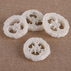 Eco-certificata Luffa naturale Luffa fette di 2cm/2.5cm forma ovale alla moda borsa spazzola <span class=keywords><strong>per</strong></span> il sapone <span class=keywords><strong>per</strong></span> la cura delle mani in <span class=keywords><strong>bagno</strong></span> - Product Image 3