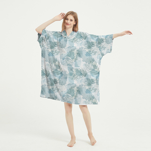 <span class=keywords><strong>Serviette</strong></span> de plage à capuche en microfibre surdimensionnée pour <span class=keywords><strong>femme</strong></span> <span class=keywords><strong>Poncho</strong></span> d'été imprimé en usine à séchage rapide pour adultes pour le <span class=keywords><strong>surf</strong></span> et le changement de plage - Product Image 5