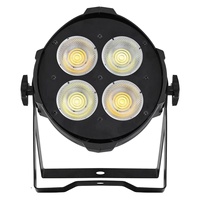 Projecteur PAR LED COB professionnel 200W (4x50W) avec effets stroboscopiques et wash, DMX512, pour éclairage de scène DJ et discothèque