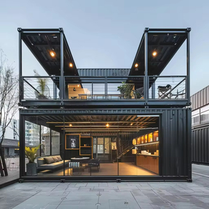 Easy Installation 20ft Flat Pack 2 Story Modern Design Customized Color Container <b>House</b> with 1 Year Warranty for Warehouses - Product Image 6