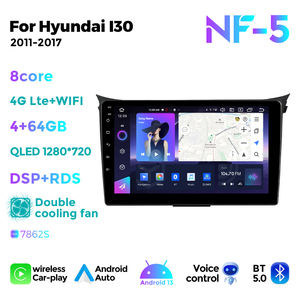 NaviFly NF Date <span class=keywords><strong>Android</strong></span> Autoradio Lecteur GPS Navigation pour <span class=keywords><strong>Hyundai</strong></span> <span class=keywords><strong>I30</strong></span> 2011-2017 Prise en charge du contrôle vocal <span class=keywords><strong>Android</strong></span> <span class=keywords><strong>Auto</strong></span> - Product Image 4