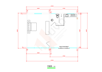 Casa Modular Prefabricada UVO, Villa de Lujo para Resort, Vivienda Adicional en el Patio Trasero, Cabaña Airbnb, Techo Inclinado, Certificación CE, AS, NZS para EE. UU. y Australia