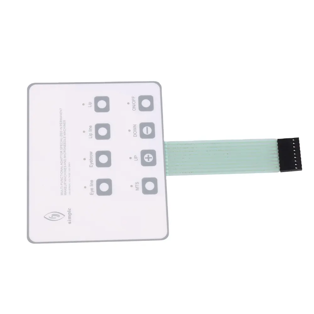 2022 hot sales custom waterproof(Integrated Circuits) membrane touch switch supply