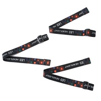 Sangle élastique haut de gamme pour lampe frontale, en sangle épaissie, universelle pour lampe de mineur, accessoires de fixation droite