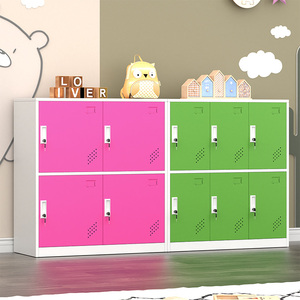 Armoire de rangement en métal tendance pour salle de sport et personnel scolaire, conception ventilée et résistante à l'humidité, sûre et sans souci grâce à la serrure de sécurité - Product Image 2