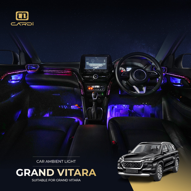 12V Color-changing Dynamic LED Atmosphere Light Car Ambient Accessories for D7 Suzuki Grand Vitara Factory Outlet