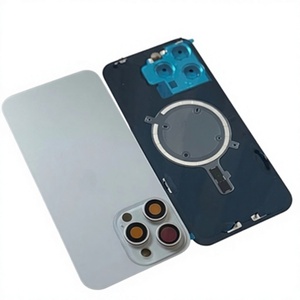 Verre arrière pour iPhone 15 Pro et 15 Pro Max, remplacement du verre arrière avec fonction d'alignement magnétique intégrée, coque arrière en verre - Product Image 3