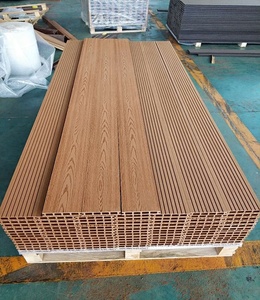 Tarima Hueca de WPC de Diseño Moderno, Revestimiento de Madera de Ingeniería con Grano de Madera 3D/Teca, Suelo para Fachada, AL-K140-25L AOLO, 5 Años de Garantía, Uso en Exteriores - Product Image 6