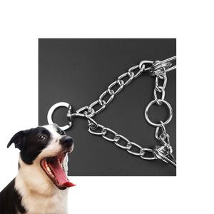 Fabrikant Groothandel Metalen Steel Pinch Chain Prong Uiteinden Anti-Roest Draagbare <span class=keywords><strong>Training</strong></span> Halsbanden Voor Honden - Product Image 5