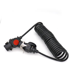 Cable de enlace de remolque EBS ABS en espiral retráctil de alta calidad Cable de resorte eléctrico de 7 pines - Product Image 2