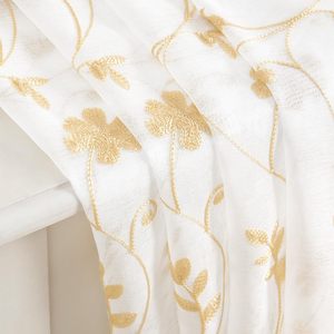 Pas cher et Offre Spéciale Broderie Rideaux Tissus Lin Look Sheer <span class=keywords><strong>Rideau</strong></span> <span class=keywords><strong>Tissu</strong></span> Mètres Rouleau Textiles De Maison - Product Image 6