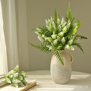 ดอกลาเวนเดอร์ประดิษฐ์ ยี่ห้อ Yihua Floral Art สีขาว ชมพู ฟ้า ดอกไม้ผ้าไหม ตกแต่งบ้าน สไตล์โมเดิร์นเรียบง่าย สำหรับตกแต่งห้องนั่งเล่นภายในบ้าน - Product Image 2