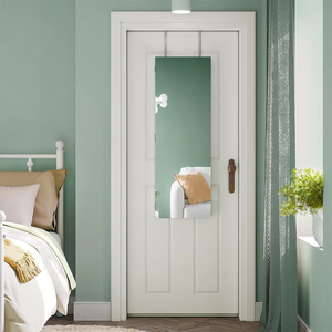 Wall Mounted Full <strong>Mirror</strong> <strong>Jewellery</strong> Armoire White Lockable Jewelry <strong>Cabinet</strong> with Full Length <strong>Mirror</strong> - Product Image 5
