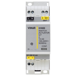 Module relais Vimar Switch Actuator IoT 10AX 100-240V 50/60Hz - Product Image 1