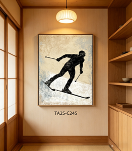 Pintura al Óleo Vintage de Naturaleza Muerta sobre Lienzo, Arte de Pared con Superficie Brillante, Marco Incluido, Decoración Deportiva de Lujo para Habitación de Niños - Product Image 4