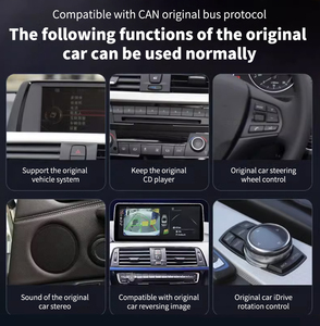 Hệ điều hành 4 + 64GB Android 13 Car GPS đa phương tiện 360 đài phát thanh xe DVD player Android Màn hình cho BMW 3 Series E60/E90 CIC hệ thống - Product Image 3