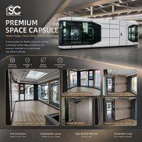 STAR CABIN X7-2 Maison Capsule Spatiale Futuriste Radiante Système Modulaire Préfabriqué Durable Caractéristiques Maison Intelligente Premium 5+ Ans