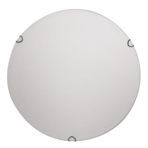 Plafoniera rotonda bianca 40x40x7 cm, 3 portalampade E27, illuminazione efficiente, ideale per soffitti di stanze e spazi domestici. - Product Image 1
