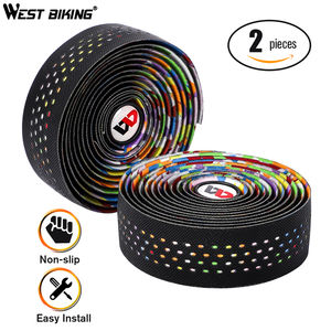 WEST ciclismo EVA Durable ciclismo elegante bicicleta Correa profesional de alta calidad resistente al desgaste Anti-slip bicicleta <span class=keywords><strong>cinta</strong></span> de <span class=keywords><strong>manillar</strong></span> - Product Image 2