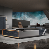 Table de bureau de direction moderne de luxe sur mesure, haute qualité, pour espaces économiques – Meilleure vente
