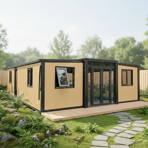 2-Zimmer Wasserdichtes Containerhaus Vorgefertigt 20 Fuß 40 Fuß Hotelstandard Casa Sandwichpaneel Maison Modern - Product Image 1