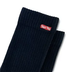 2023 High Quality School Girl Uniform Black Socks China Supplier Best Selling Women Cotton Socks For Daily Wear