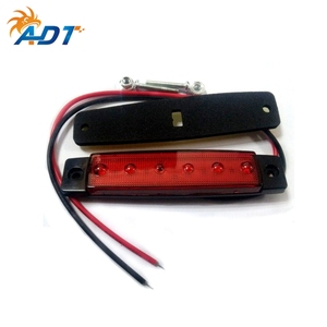 Feux de position latéraux de voiture ADT 12V 24V 5 couleurs (blanc, ambre, rouge, bleu, vert) avec 6 LED - Product Image 6