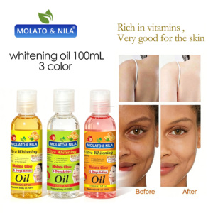 Huile hydratante éclaircissante Molato 2026 pour le corps et le visage, pour éliminer les zones sombres et les peaux foncées, 100 ml, pour tous types de peau - Product Image 1