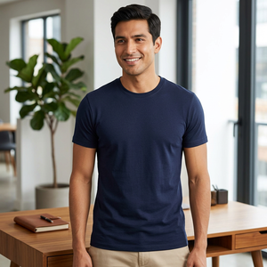 Camiseta de Algodón Extra Grande para Hombre, Estampado Gráfico Personalizado, Corte Cuadrado, Estilo Casual Urbano, Proveedor OEM - Product Image 1