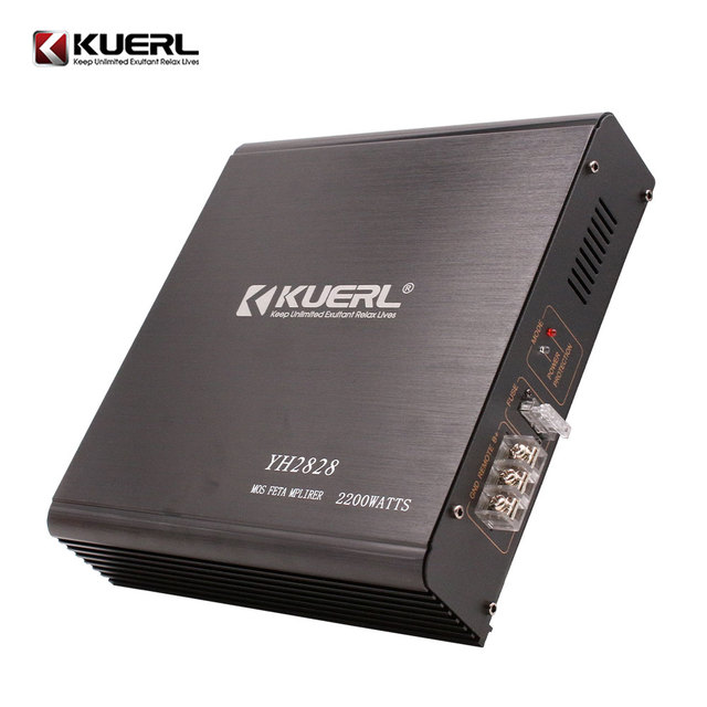 High Quality 2 Channel Car Audio Subwoofer Amplifier Class AB Model 'Caro' Big Power Sound 12V Voltage Equalizer Combination
