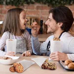 <strong>Custom</strong> Logo Kraft <strong>Paper</strong> <strong>Bag</strong> Greaseproof Packaging for Cookies Tea for Food Promotion <strong>Paper</strong> Kraft <strong>Bags</strong> - Product Image 6