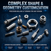 Pièces usinées CNC OEM de haute précision, usinage sur mesure en aluminium/acier inoxydable/laiton, tournage, fraisage, brochage CNC