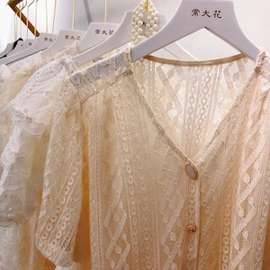 Pure white solid wood clothes hangers, clothing store special, children's and women's clothing, non-slip wooden clothes - Product Image 1