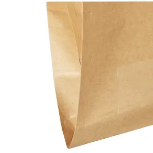 Расширяемый пакет для рассылки из крафт-бумаги с логотипом, экологически чистый Компостируемый упаковочный пакет с боковыми ящиками
