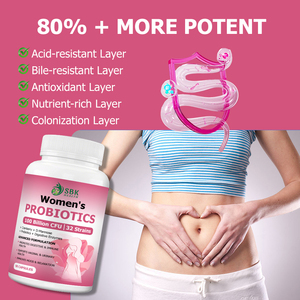 Cápsulas Probióticas para Mujeres en Oferta, con Actividad Probiótica Total, Alivian el Estreñimiento, Mantienen una Regularidad Intestinal Saludable - Product Image 3