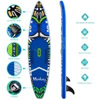 FUNWATER Dropshipping OEM sup Board 335 Stand Up Paddle gonflable Paddlefunwater sup Stock européen Surf Softboard Yiantian Surfboard