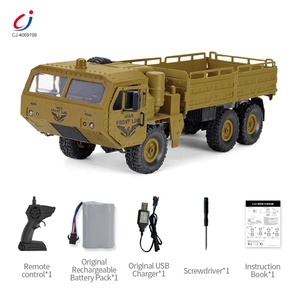 1 16 escala modelo de simulación fuera de la carretera militar del ejército de vehículos de juguete <span class=keywords><strong>rc</strong></span> camión <span class=keywords><strong>6x6</strong></span> - Product Image 5