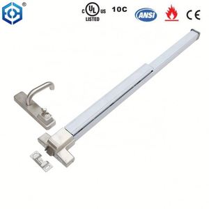 Cho ul được liệt kê hoảng loạn đẩy thanh khóa chìa khóa mở khóa đánh bóng kết thúc bền và chống trộm hoảng loạn thoát thiết bị cho đôi lửa Đánh Giá cửa - Product Image 5