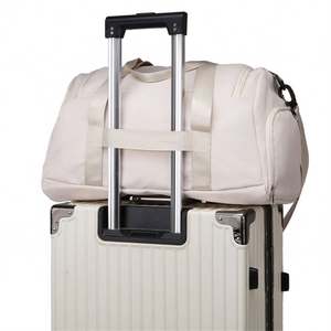 Bolsa de Deporte Personalizada con Logotipo Impreso al por Mayor, Material Oxford Resistente, Compartimento para Zapatos, para Hombre y Mujer, MOQ 10 Piezas - Product Image 3