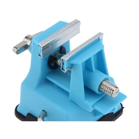 HCH-09 Mini étau de table à ventouse en ABS et alliage d'aluminium, pince de serrage réglable, ouverture de mâchoire maximale 40 mm, pour assemblage