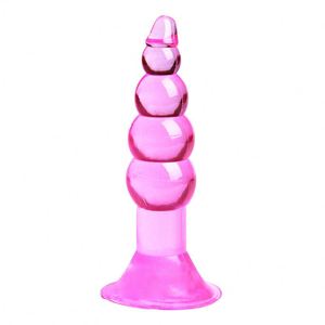 Perles anales en silicone Jouets sexuels pour adultes pour femmes hommes Gay Mini Jelly Anal Plug Butt Plug G-spot Prostate Massager avec ventouse - Product Image 4