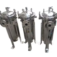 Boîtier de filtre à manches en acier inoxydable pour machine de filtration industrielle haut de gamme
