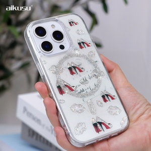 Coque de téléphone AIKUSU anti-chute avec charge sans fil pour iPhone 17 16 15 Pro Max - Product Image 6