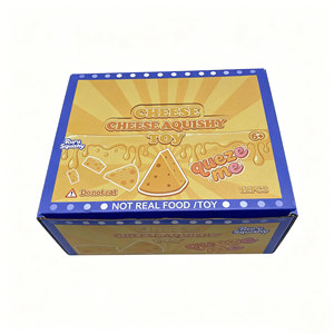 ของเล่นบีบคลายเครียด PU รูปทรงชีสและเต้าหู้ บรรจุภัณฑ์แยกชิ้น ขายส่ง - Product Image 4