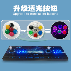 เครื่องเล่นเกมอาร์เคดแบบพกพา JY Wholesale Pandora <span class=keywords><strong>SAGA</strong></span> DX 2 ผู้เล่น จอพลิก 14 นิ้ว คลาสสิค พร้อมแผงควบคุมคู่ รับประกัน 1 ปี - Product Image 6