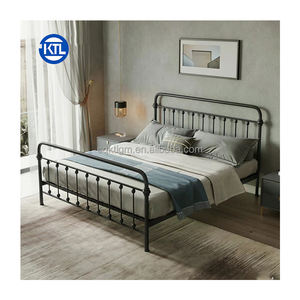 Cadre <span class=keywords><strong>de</strong></span> <span class=keywords><strong>lit</strong></span> amovible surdimensionné et porteur <span class=keywords><strong>de</strong></span> haute qualité lits <span class=keywords><strong>en</strong></span> métal <span class=keywords><strong>lit</strong></span> king size - Product Image 1